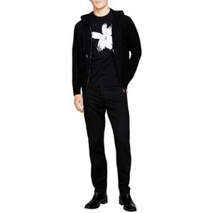 Sisley Sweater W/Hood, Black 100, M
