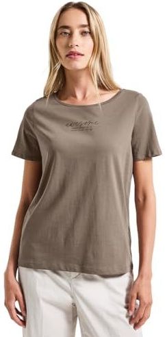 Street One - Dames Shirt - Bruin - Met Print