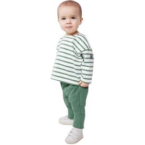 Petit Bateau Zeeman baby jongen, Marshmallow/Palmentuin, 12 Maanden