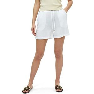 Desires Dames Dixie Midwaist Shorts, Wit, XS, Kleur: wit, XS