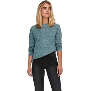 ONLY Dames ONLRICA Life L/S KNT NOOS pullover, Sea Moss/Detail:W. Melange, XS
