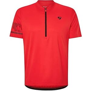 Ziener Nale Fietsshirt voor heren, mountainbike/racefiets, ademend, sneldrogend, elastisch, korte mouwen