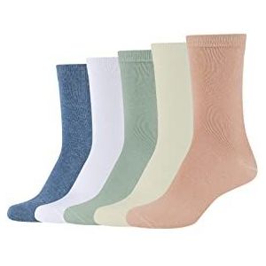 s.Oliver Socks Dames Online Women Originals Socks 5p, roze zand, 35-38