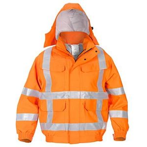 Hydrowear 043440 Michigan Multi Norm FR AST Pilotjacket, 55% Polyester/27% Katoen/22% Modacryl/1% Antistatische vezels, X-Large Mate, Oranje