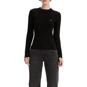 Trui - Ronde Hals - Zacht Geribbeld Gebreid - Batwing-Logo