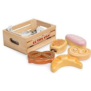 Le Toy Van Honeybake Wooden Bakers Basket Market Crate