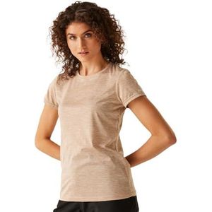 Regatta Fingal T-shirt voor dames, Bruin, 38