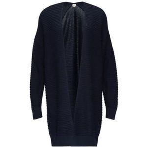 s.Oliver Gebreid damesvest met structuurpatroon, 5959 blauw, 36