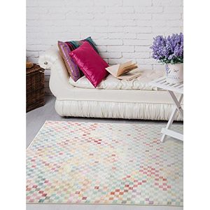 benuta tapijt Visconti Multicolor 80x150 cm | Modern tapijt voor woon- en slaapkamer