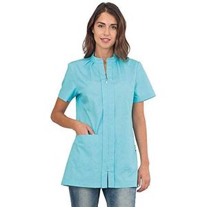 siggi Kaack voor professioneel gebruik, korte mouwen en ritssluiting (turquoise, XXL)