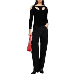 Sisley Sweater voor dames, Black 100, M