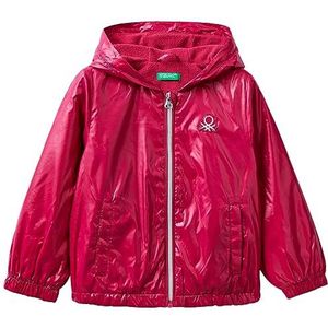 United Colors of Benetton Jas voor meisjes en meisjes, Rood Magenta 2e8, S