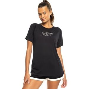 Roxy Everyday Flow Tee gebreide top met korte mouwen zwart XXL