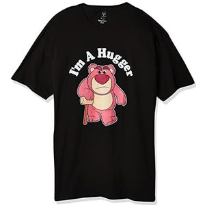 Disney Heren Toy Story Lotso Huggin Bear I'm A Hugger Graphic T-Shirt Shirt, zwart, S