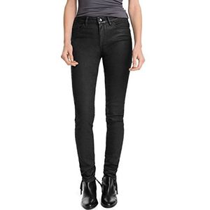 Esprit Skinny broek voor dames van gecoat jersey