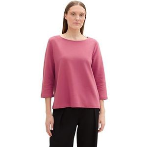 Tom Tailor - 1043102 - Shirt - Roze Fluweel - Lange Mouwen