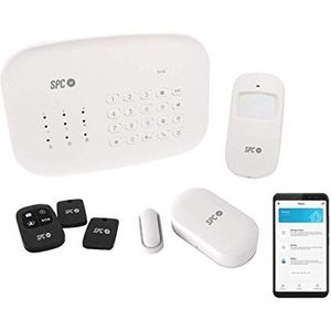 SPC Interceptio Smart Home Alarminstallatieset, compatibel met Amazon Alexa, Google Home en IFTTT