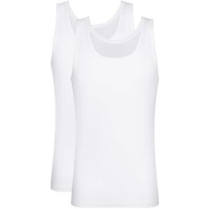 DIM EcoDim tanktops voor heren, 2 stuks, Wit, XL