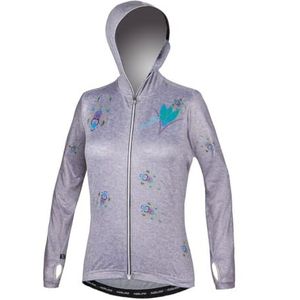 Nalini 02299601116E000.10 Butterfly Sweat Dames T-Shirt Grijs L, Grijs, L