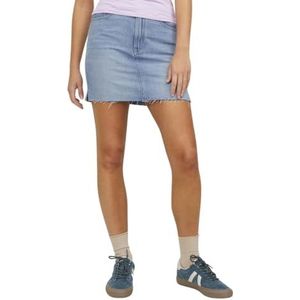 Jxaura Short Hw Skirt Rh DNM Sn, blauw (light blue denim), M