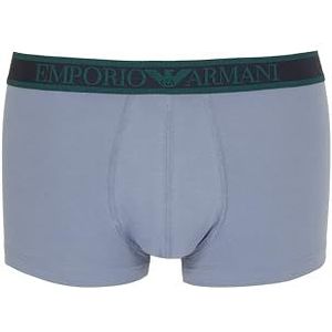 EMPORIO ARMANI Heren Stretch Piquet Trunk, Grijs, S, Grijs, S