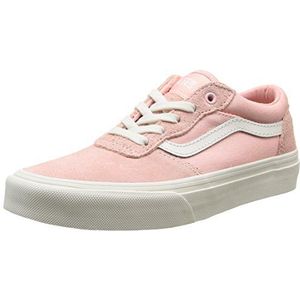 Vans Milton Sneakers voor meisjes, Pink canvas suède english roze., 30 EU