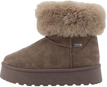 Tom Tailor Dames 8490220002 modelaarzen, modder, 37 EU, modder, 37 EU