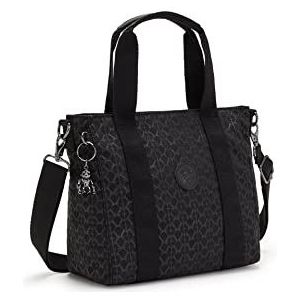 Kipling ASSENI MINI Kleine draagtas, draagtassen, Signature Emb (Zwart)