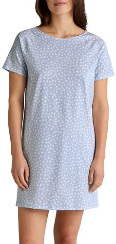 CALIDA - Favourites - Nachthemd - Harmony blue - Decoratieve Split aan de Zoom