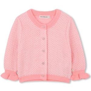 Billieblush U21435 Cardigan voor meisjes, Perzikkleur, 12 Maanden