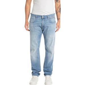 Replay Heren Comfort Fit Jeans Rocco, 010, lichtblauw, 31W / 30L