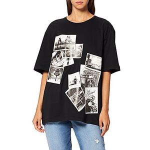 Love Moschino Womens T-shirt, zwart, 44