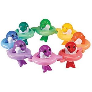 TOMY Toomies Do Re Mi Dolphins Baby Bath Toy, Educational and Musical Toy For Toddlers, Kids Bath Toys Suitable For Boys & Girls 1, 2 & 3 Years