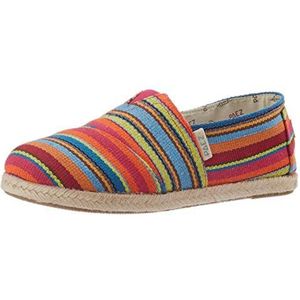 Paez Dames Classic Raw Stripes Espadrilles, Roze Roze 014, 38 EU