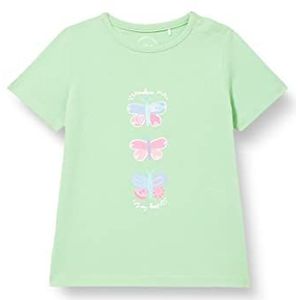 s.Oliver T-shirt, korte mouwen, babe meisjes, groen, 74, Groen, 74