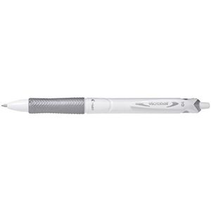 Pilot Acroball Intrekbare Balpen - Pure Wit/Zwart (Doos van 10), 23100101