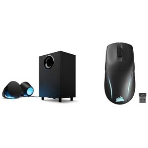 Logitech G560 RGB PC & CORSAIR M75 WIRELESS RGB Lichtgewicht FPS