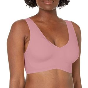 True & Co Vrouwen True Body Lift V-hals BH, Dusky Orchidee, S