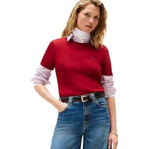 Tommy Hilfiger - T-shirt - Rood - Korte Mouwen
