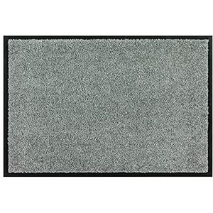 Hoogwaardige stofmat - deurmat binnen - 30° C wasbare deurmat - antislip loper - schoenenrek gang - keuken - mint 60x90 cm