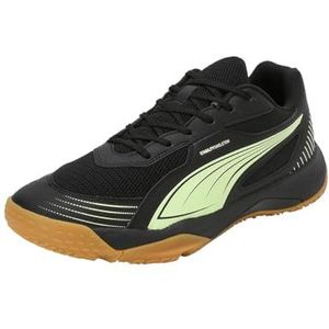 PUMA Unisex Solarflash III indoor gymschoen, Puma Black Fizzy Apple, 38 EU