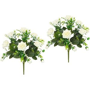 Kunstrozen boeket boeket kunstbloemen boeket zijden bloemen boeket bloemen boeket boeket boeket rozenstruik rozen wilde roos kunstbloemen bloemen bruiloft decoratie zijden roos