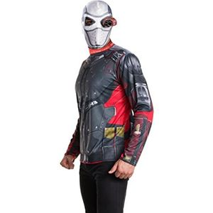 Rubie's Officiële Deadshot Mens Fancy Jurk Halloween schurk zelfmoord Squad Volwassenen Kostuum Kit Nieuwe