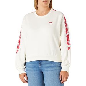 FILA BETTENS Cropped Crew Sweat Sweatshirt, Cloud Dancer, L