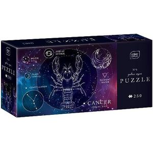 Interdruk - Puzzle 250 Zodiac PUZ250ZS4C, 04 Kreeft, 48×33 cm