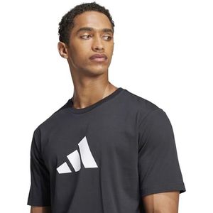 adidas Hombre FUTURE ICONS THREE BAR TEE, black, 4XL