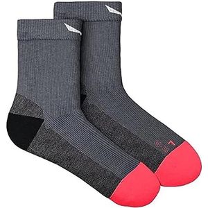 SALEWA Mtn Trn Merino Art Sock W sokken, Heather Grey/6080, 39-41 voor dames