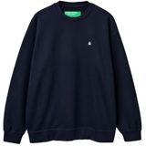 UNITED COLORS OF BENETTON Sweatshirt  navy / wit