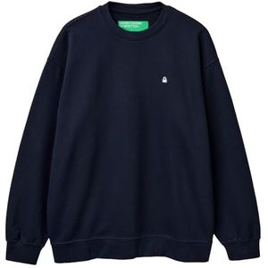 UNITED COLORS OF BENETTON Sweatshirt  navy / wit