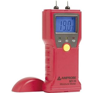 Beha-Amprobe MT-10 Digitale bouw- en houtvochtigheidsmeter, 0 tot 40 °C